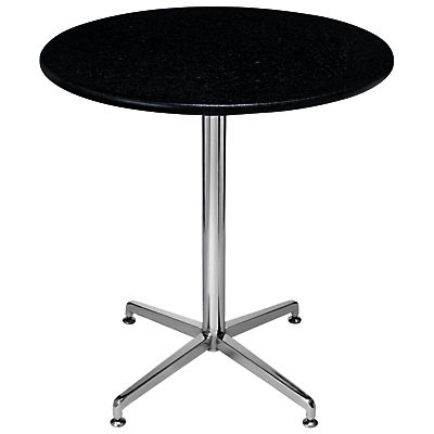 HND Brigitte Granite Dining Table, Nero Bon Accord, H75.5 x Dia.70cm HND Brigitte Granite Dining Table, Nero Bon Accord, H75.5 x Dia.70cm